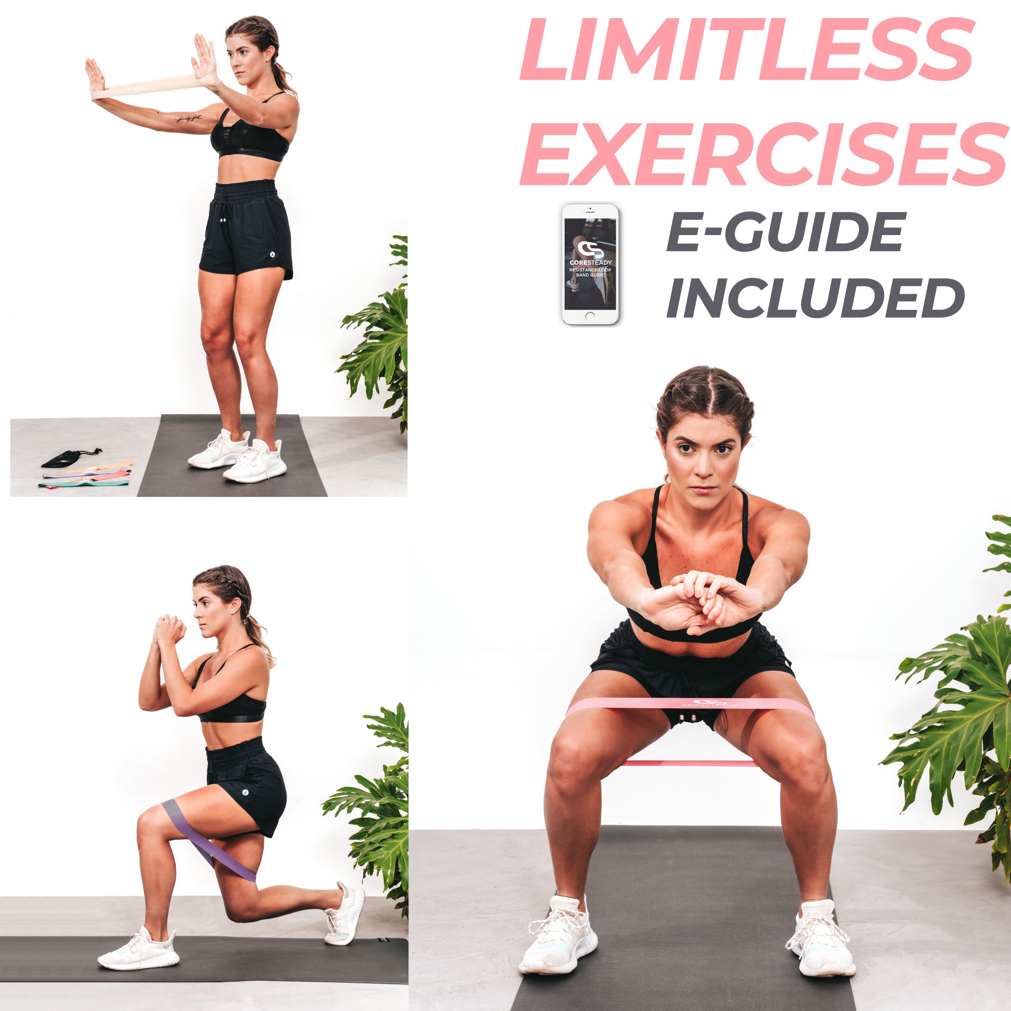 Mini loop resistance band workout best sale