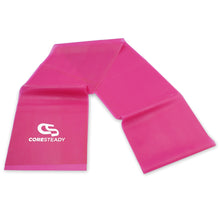 Load image into Gallery viewer, The industry standard in rehabilitation aid and physiotherapy, Coresteady Resistance Therapy bands provide safe and effective workouts that allow you to be in total control of every movement. Magenta Light Band.
